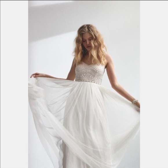 BHLDN Adrianna Papell Violetta Wedding Dress - Picture 5 of 9